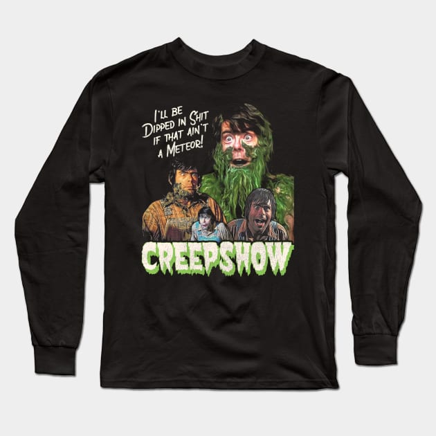 Creepshow Jordy Verrill's Broken Meteor Long Sleeve T-Shirt by darklordpug